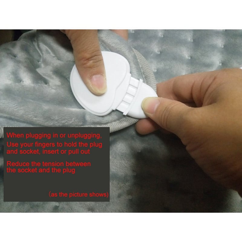 Fyzioterapeutická vyhrievacia podložka, elektrická vyhrievacia podložka na chrbát, malá elektrická deka 60x30cm, 110/220V, zástrčka EU/US/AU/UK