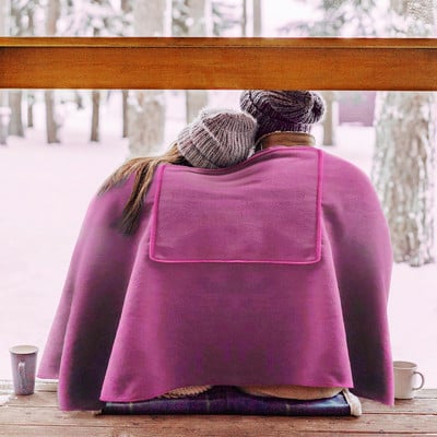 Elektrická deka s USB rozhraním, ochrana proti prehriatiu, 3-páková 5V vyhrievacia deka, vyhrievaná deka pre kanceláriu, domácnosť, vnútorné a vonkajšie použitie, chrbát, nohy a ruky