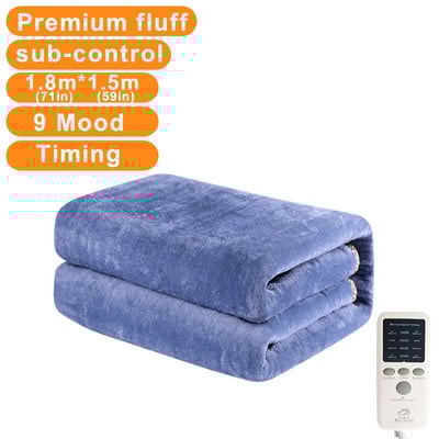 Zimski grijač za tijelo od flanela Električna deka Deblja grijana deka Električni madrac Termostat Sigurnosna električna grijana deka