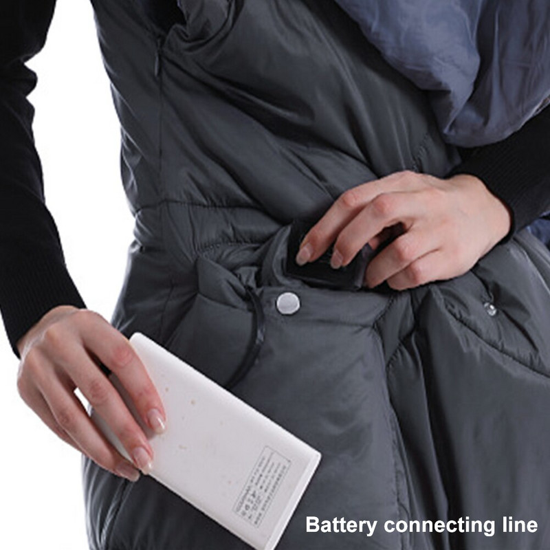 USB električni grijaći šal koji se može prati na rame, termostat za zaštitu od hladnoće, električni grijaći pokrivač, zimski grijač za tijelo