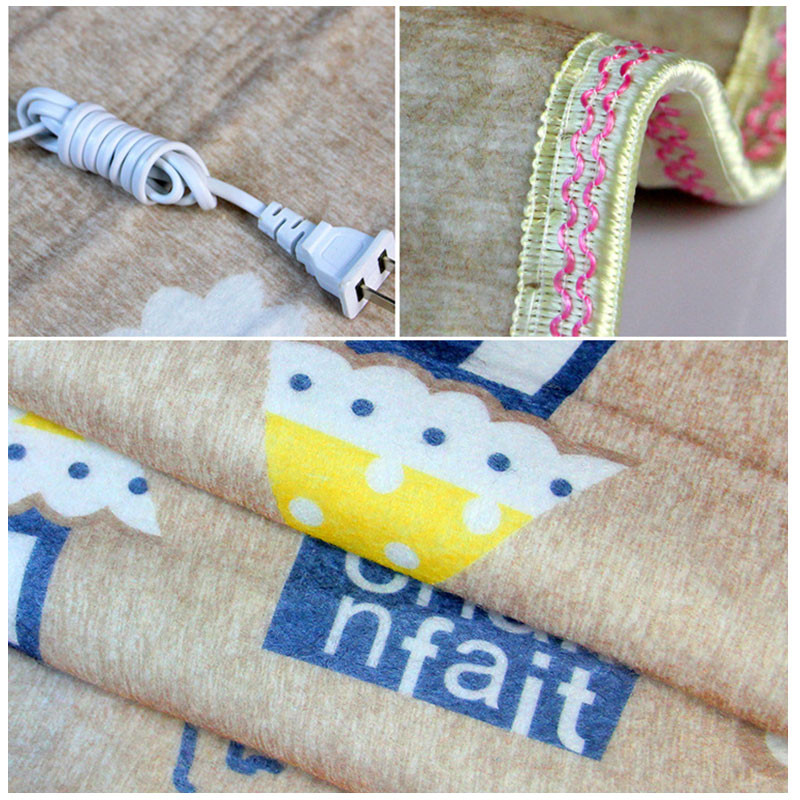 Električni pokrivač 220v deblji plišani električni grijač pokrivač termostat Pokrivač dvostruki električni grijač za pokrivače grijač