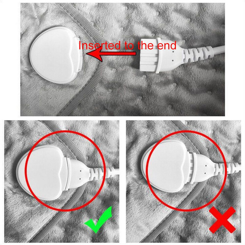 Fyzioterapeutická vyhrievacia plachta, elektrická vyhrievacia podložka, malá elektrická deka 60x30cm