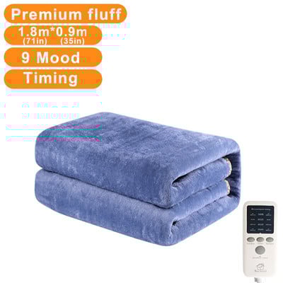 Elektrinė antklodė Storesnė šildytuvas Šildoma žieminė antklodė Čiužinys Termostatas Elektrinis Šildymas Antklodė Kūnas Šiltas Apsauga Šildomas Paklotas