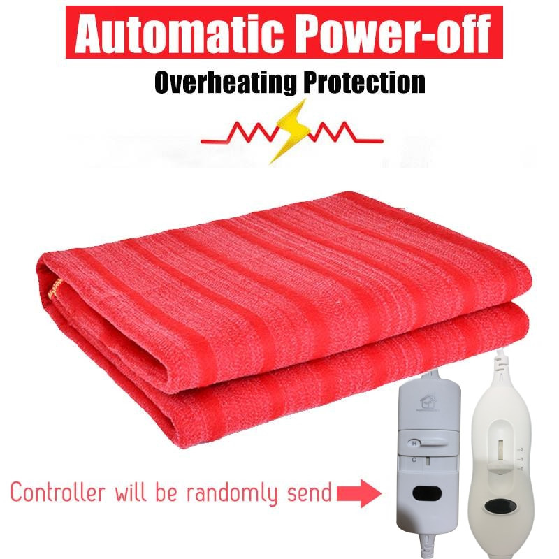 Elektrický ohrievač prikrývok 110V/220V, ohrievač tela, flanelová vyhrievaná prikrývka s termostatom, elektrická vyhrievacia podložka na posteľ