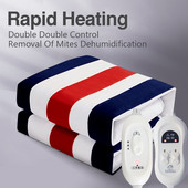 Elektrická deka 220V hrubšia ohrievačová vyhrievaná deka s termostatom, koberec pre dvojité zimné ohrievače, elektrický matrac