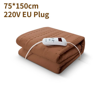 Inteligentná elektrická deka, dvojito prateľná 220V elektricky vyhrievaná deka, automatická ochrana, termostatický vykurovací koberec