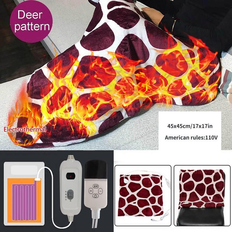 Jauki minkšta flanelinė elektrinė šildoma žiemos antklodė antklodė elektra šildoma minkšta laisvalaikis Patvarus, praktiškas, patogus namas