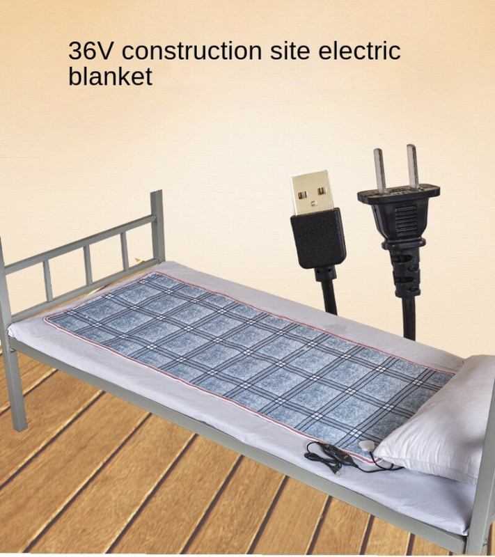 36-voltová elektrická deka s USB rozhraním, elektrický matrac, jedna izba s umelou zemou, zimná vykurovacia deka