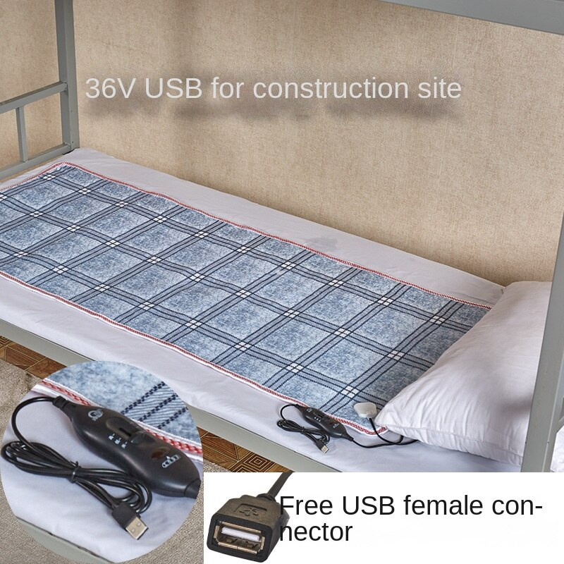 36-voltová elektrická deka s USB rozhraním, elektrický matrac, jedna izba s umelou zemou, zimná vykurovacia deka