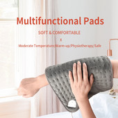 Elektrická deka Zimný ohrievač Ohrievač Fyzioterapia 75W Elektrická úľava od bolesti chrbta Mäkká tepelná deka