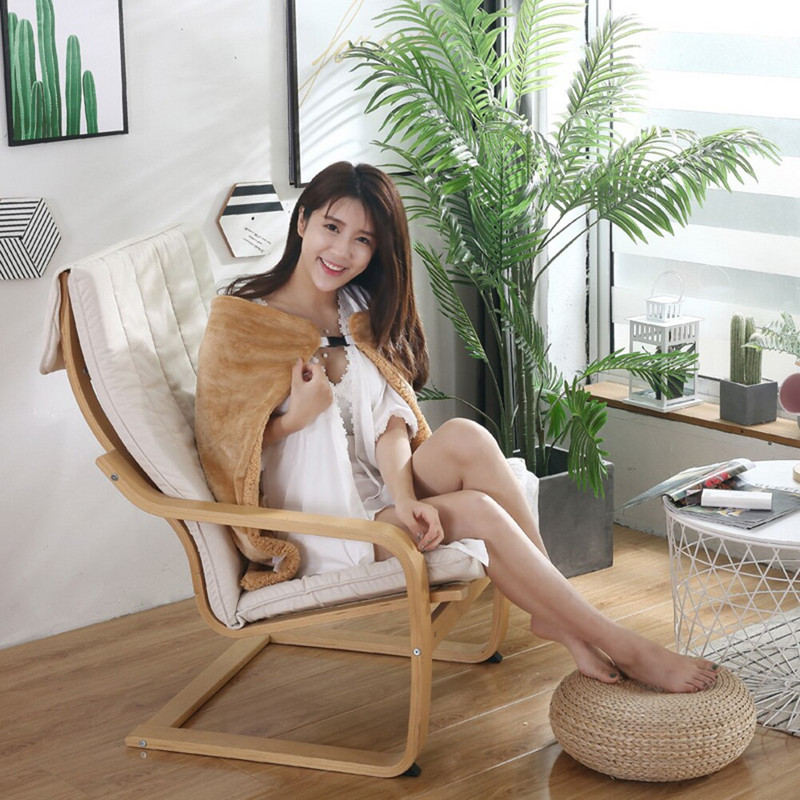 Elektrická vykurovacia deka Mäkká vykurovacia podložka na rameno šetrná k pokožke, nastaviteľné lano, prenosné potreby pre domácu pohovku, sedadlo, kanceláriu