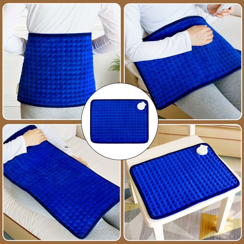 Zimná ohrievacia umývateľná malá elektrická vyhrievacia podložka 40x30cm vyhrievacia podložka terapeutická deka úľava od bolesti masáž tela zástrčka EÚ