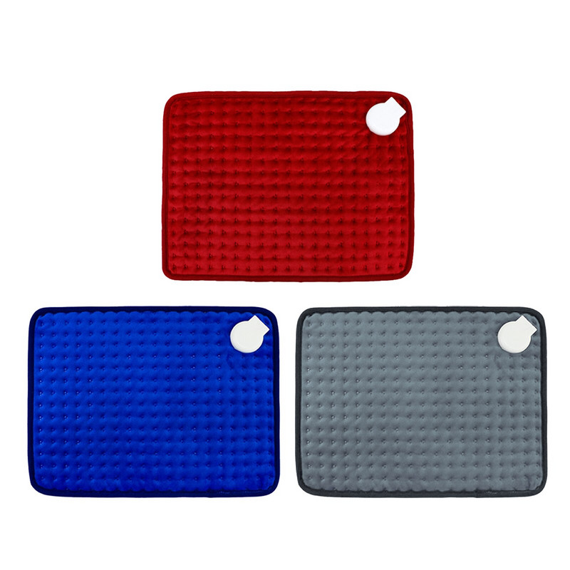 Zimná ohrievacia umývateľná malá elektrická vyhrievacia podložka 40x30cm vyhrievacia podložka terapeutická deka úľava od bolesti masáž tela zástrčka EÚ