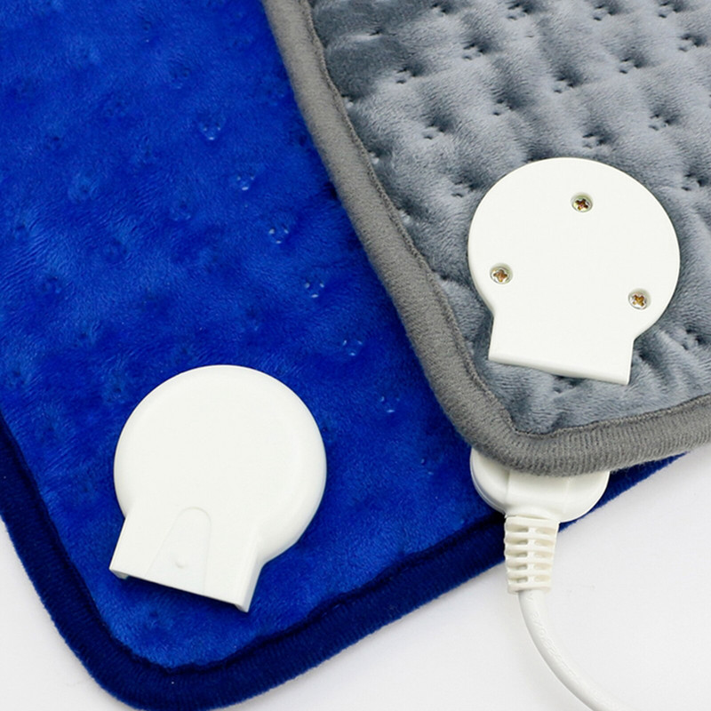 Zimná ohrievacia umývateľná malá elektrická vyhrievacia podložka 40x30cm vyhrievacia podložka terapeutická deka úľava od bolesti masáž tela zástrčka EÚ