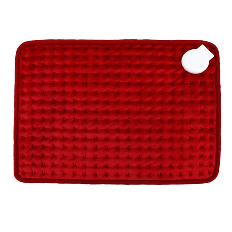 Zimná ohrievacia umývateľná malá elektrická vyhrievacia podložka 40x30cm vyhrievacia podložka terapeutická deka úľava od bolesti masáž tela zástrčka EÚ