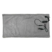 46cm X 80cm elektromos fűtőtakaró 12V elektromos fűtött autós teherautó utazási kordbársony puha meleg takaró #W0