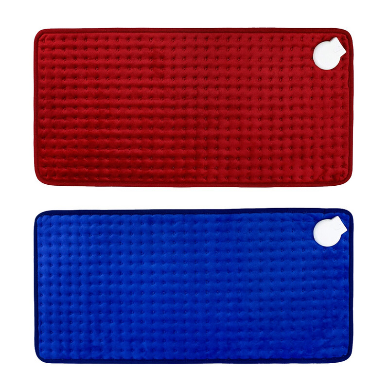 Vyhrievacia podložka 60x30cm Fyzioterapeutická vyhrievacia podložka na krk, chrbát, ramená, elektrická deka, úľava od bolesti, tepelná terapia