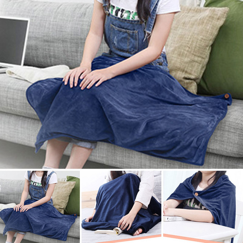 Elektromos takaró fűtőbetét Téli dobótakaró melegítő kendő Mosható flanel matrac USB fűtőtakaró karácsonyi ajándékok