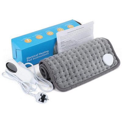 Elektrická vyhrievacia podložka 220 V na brucho, pás, chrbát, tepelná deka, udržiavanie tepla, úľava od bolesti, zimná ohrievacia deka na nohy a ruky 59 * 30 cm