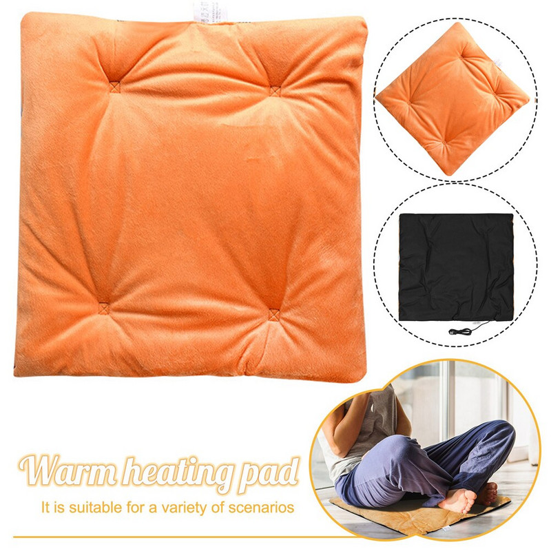 2022 Jesenná zima Teplá elektrická vyhrievacia podložka s USB, vyhrievacia podložka do auta, kancelárska stolička, vyhrievané podložky do domácnosti, vankúš do domácnosti, vyhrievaný vankúš na jogu