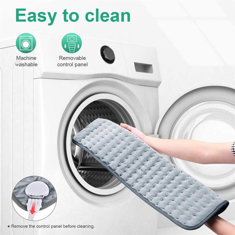 Elektrická vyhrievacia podložka, deka, ohrievač, zimný teplý kryt, úľava od bolesti ramien, chrbta, chrbtice, časovo nastaviteľná teplota