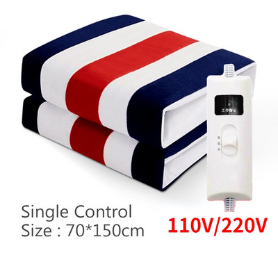 Elektromos fűtött takaró 220 V vastagabb fűtőtakaró termosztát szőnyeg dupla testhez téli melegítő lepedők elektromos matracokhoz