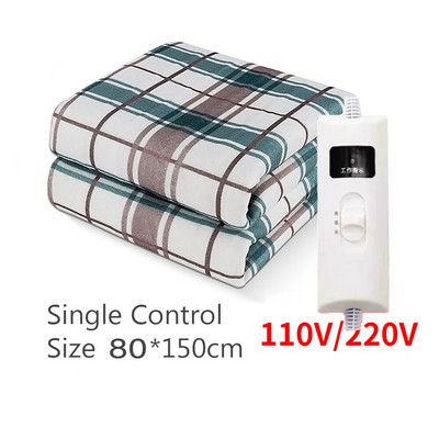 Elektromos fűtött takaró 220 V vastagabb fűtőtakaró termosztát szőnyeg dupla testhez téli melegítő lepedők elektromos matracokhoz
