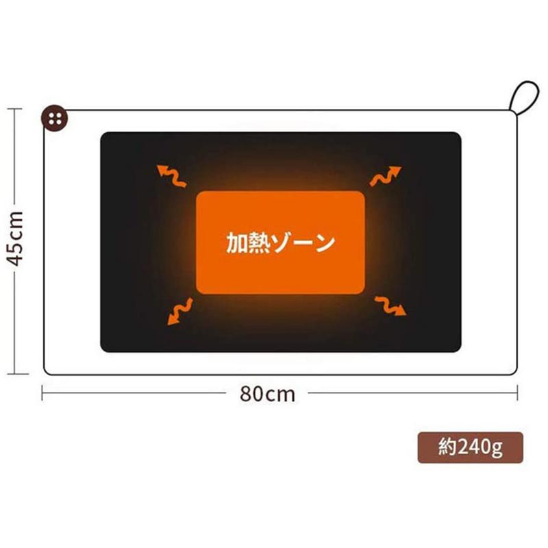 Zimná elektrická deka USB domáca ohrievacia podložka s 3 nastaveniami teploty s funkciou časovania elektrická vyhrievacia deka šál teplá podložka