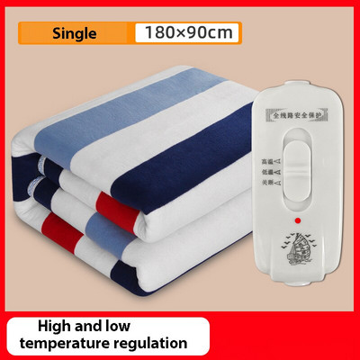 Elektrická deka, hrubší ohrievač, dvojitý ohrievač tela, 150 * 120 cm, vyhrievaná deka, termostat, vykurovacie elektrické deky do postelí