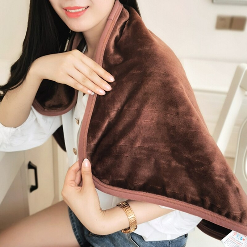 Elektrická vyhrievaná deka s 3 úrovňami vykurovania Mäkká plyšová vyhrievaná deka s rýchlo sa nahrievajúcimi a prateľnými látkami v práčke