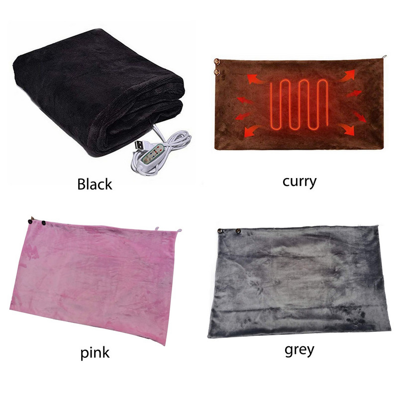 Elektrické vykurovacie šály, inteligentná regulácia teploty, umývateľná deka na ohrievanie tela, úľava od bolesti kĺbov, vykurovací vankúš, domáce potreby