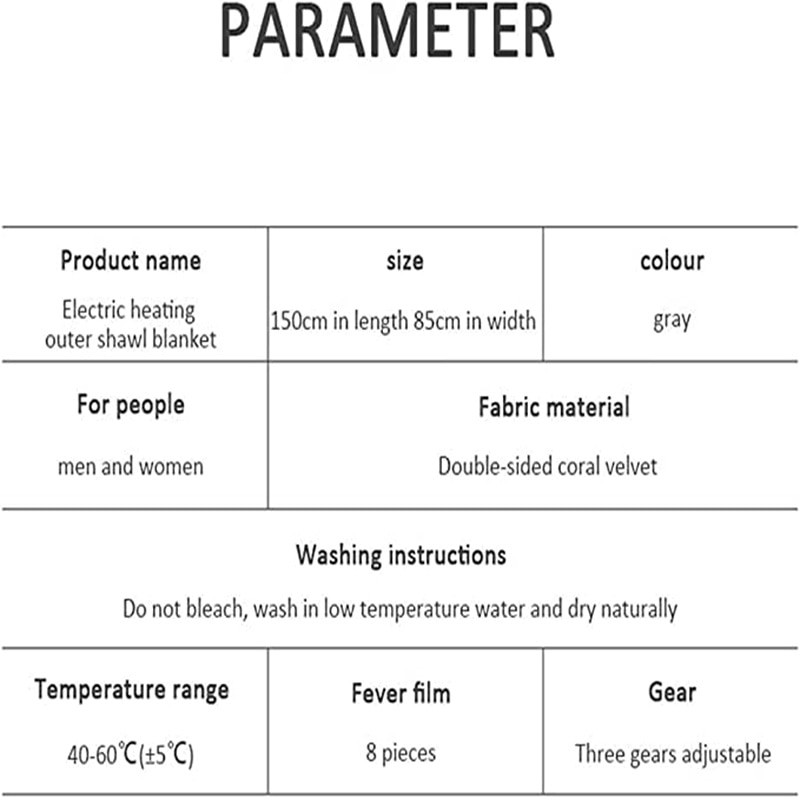 USB vyhrievací šál, mobilná flanelová elektrická deka s elektrickým napájaním, elektrická deka do domácnosti pre vonkajšie aj vnútorné teplo