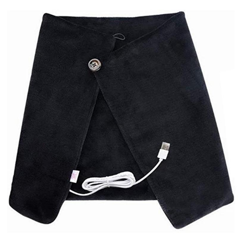 Elektrická vyhrievacia šatka, prateľná s funkciou časovania, vyhrievaná deka na krk a chrbát, nastaviteľná teplota