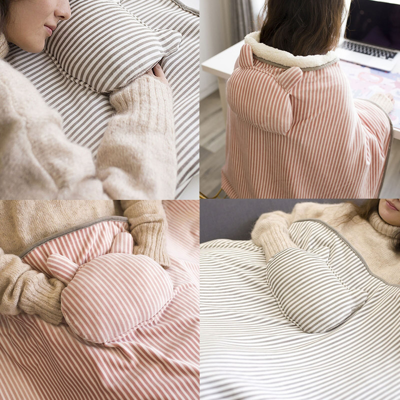 Multifuncțional Portabil Convenabil Confortabil Elegant Practic USB Pătură electrică încălzită Covor de iarnă pentru birou