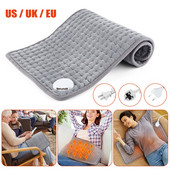 Pătură electrică mai încălzită de iarnă, moale, respirabilă, cu izolație termică, lavabilă pentru abdomen, talie, ameliorarea durerilor de spate, priză SUA/UE