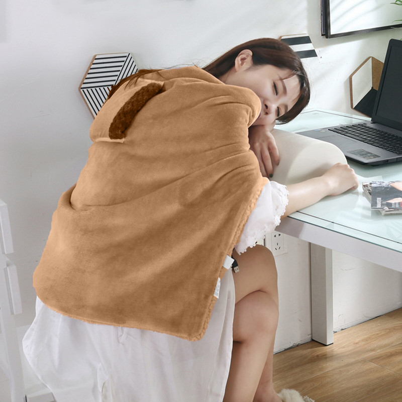 Nová vykurovacia bezpečná deka s vyhrievanou vreckovou zónou, vyhrievaná deka, elektrická vykurovacia deka, koberce, vyhrievaná podložka do domácej kancelárie