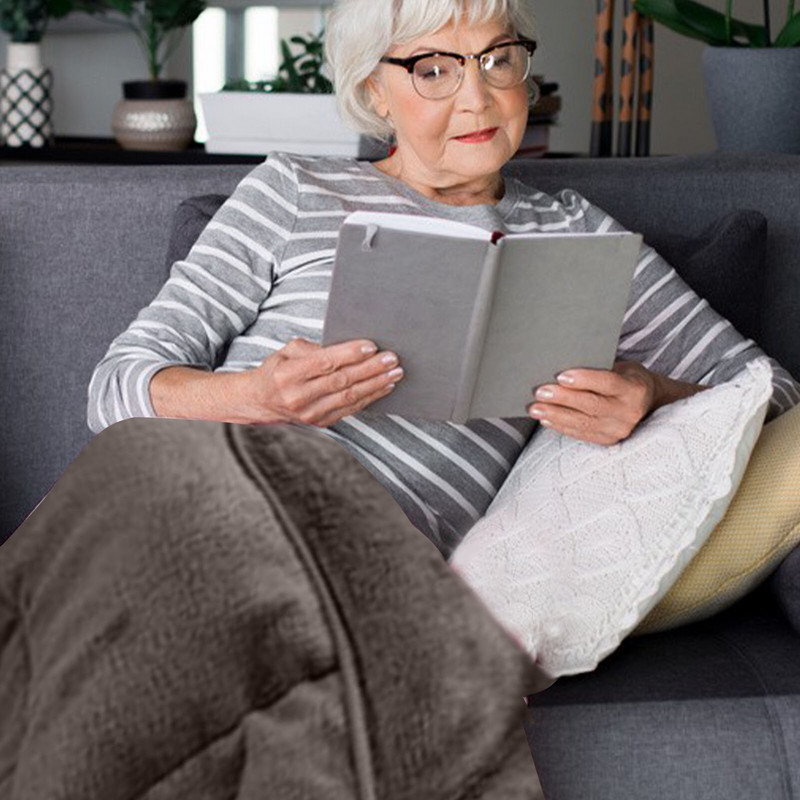 Pătură electrică de iarnă Pătură de încălzire, lavabilă la mașină, pătură moale și confortabilă, cu încălzire rapidă pentru camping