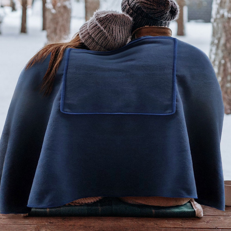 10W elektrická vyhrievacia deka 5V USB teplý šál s 2 zapínaniami 150x80cm vonkajšia rybárska teplá sukňa 1-2 osoby cestovný uterák darček