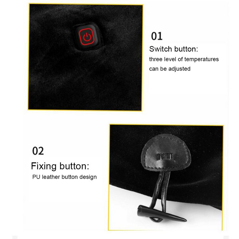 160*60CM USB vyhrievaná šatka s 3 nastaveniami teploty, odnímateľná vyhrievacia podložka, deka na kancelársku pohovku