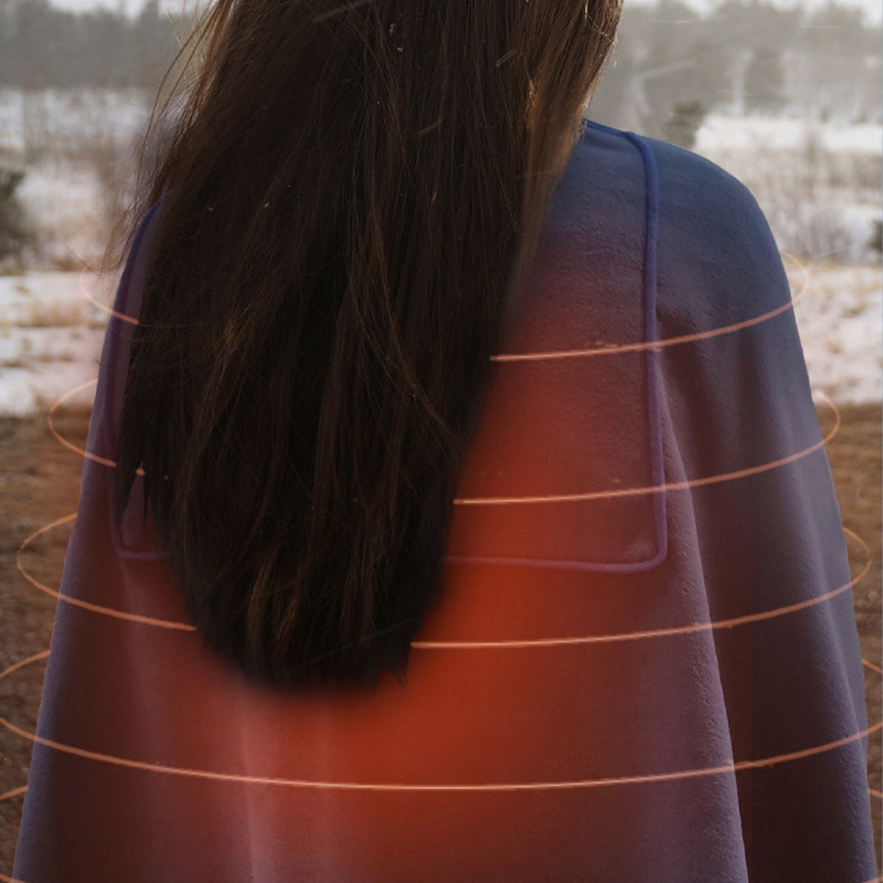 Pătură electrică Pături de încălzire caldă pentru corp Pătură încălzită portabilă, purtabilă, Pătură de încălzire electrică Covoare Covorașă încălzită