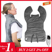 Elektrická deka, ochrana pred prehriatím, vykurovací šál, horúci kompres, fyzioterapia, rameno, chrbát, udržiavanie tepla, kĺb, úľava od bolesti krčnej chrbtice