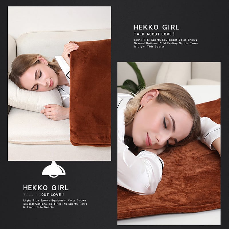 Vyhrievaná deka 45x75cm, multifunkčná, rýchlo vyhrievacia, elektrická deka, vyhrievaná deka s termostatom