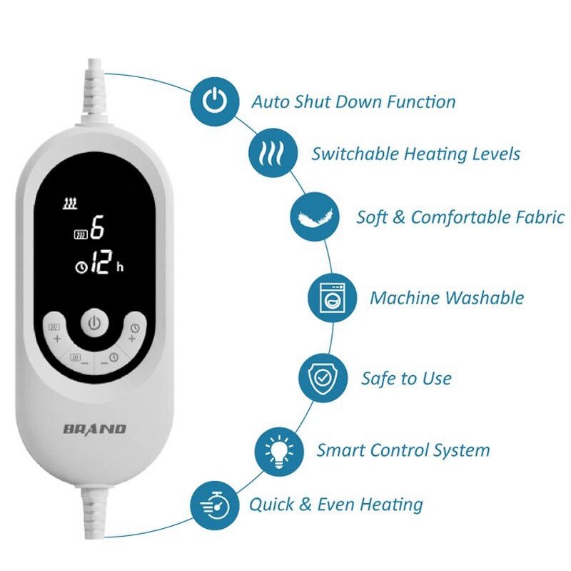 2021 téli új fűtött, meleg kendős köpeny takaró Szuperpuha korall flanel elektromos fűthető takaró