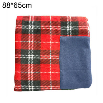 880x650mm Домашно USB акумулаторно електрическо нагревателно одеяло Подложка за колена с джобове Есенно зимно затоплящо удобно електрическо одеяло