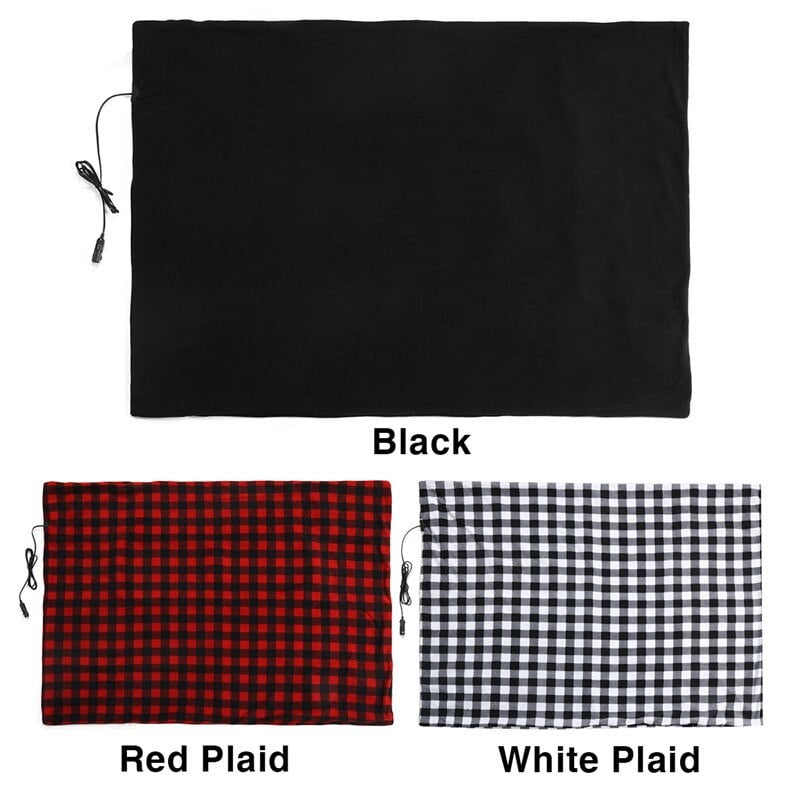 Elektrická deka s dvojitým 12V teplým ohrievačom postele, termostatom, elektrickým matracom, mäkkým ohrievačom deky, ohrievačom kobercov, zabezpečením auta