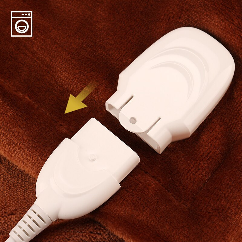 Super udobna, mekana dvokrevetna flanelska pametna grijana električna deka za topliju zimu