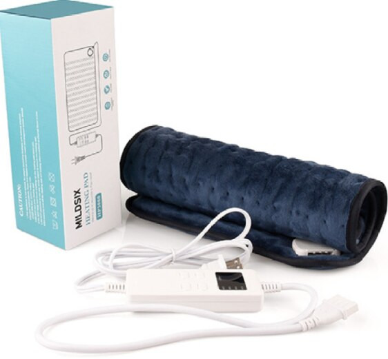 Multifunkčná fyzioterapeutická vyhrievacia podložka, elektrická vyhrievacia podložka s dekou pre všetky časti tela na zmiernenie únavy