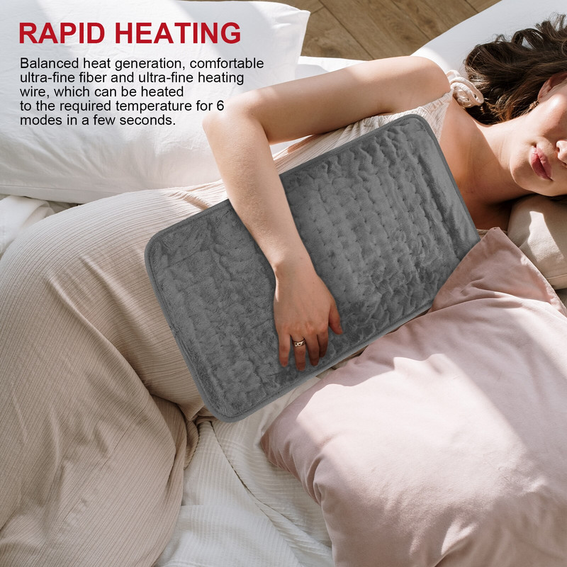 Multifunkčná fyzioterapeutická vyhrievacia podložka, elektrická vyhrievacia podložka s dekou pre všetky časti tela na zmiernenie únavy