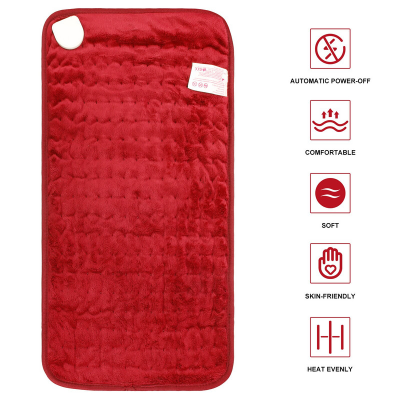 Multifunkčná fyzioterapeutická vyhrievacia podložka, elektrická vyhrievacia podložka s dekou pre všetky časti tela na zmiernenie únavy