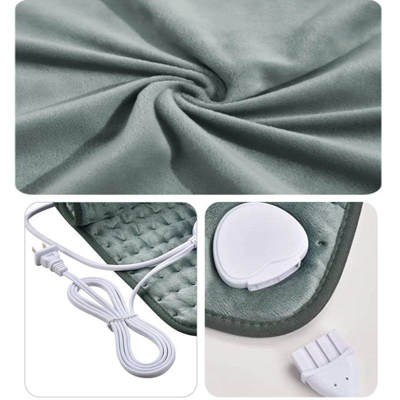 76x40cm elektrická deka, zimná vyhrievaná teplá podložka, vyhrievacia deka, termo poťah, vyhrievaná posteľ, koralová flanelová vyhrievaná deka